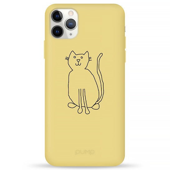 Чехол Pump Silicone Minimalistic Case for iPhone 11 Pro Max Kot # - цена, характеристики, отзывы, рассрочка, фото 1