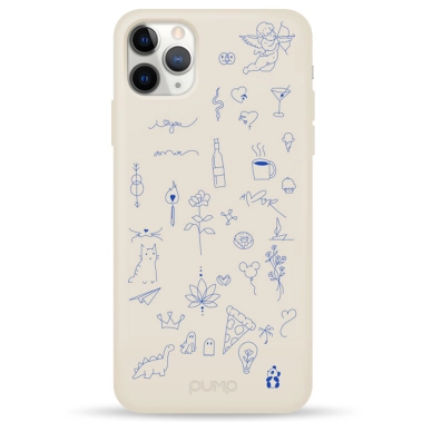 Чехол Pump Silicone Minimalistic Case for iPhone 11 Pro Max Ink # - цена, характеристики, отзывы, рассрочка, фото 1