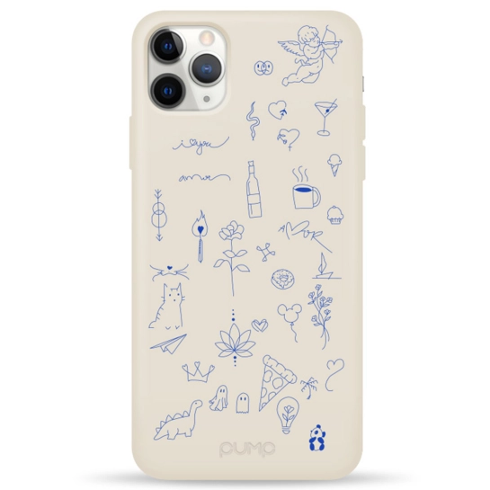 Чехол Pump Silicone Minimalistic Case for iPhone 11 Pro Max Ink #