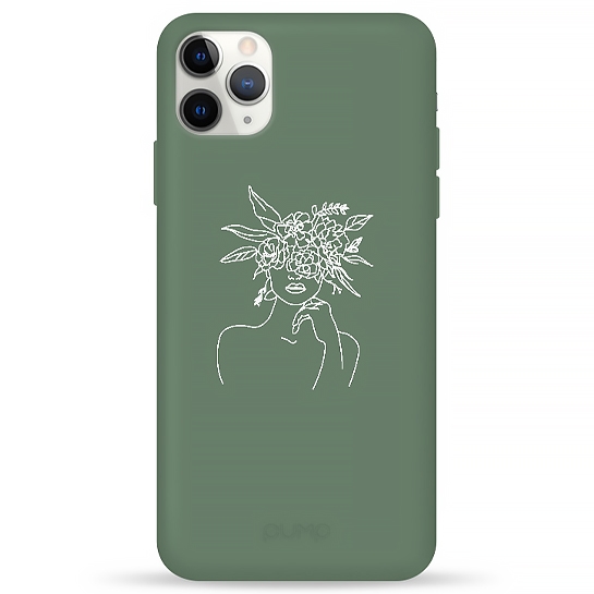 Чехол Pump Silicone Minimalistic Case for iPhone 11 Pro Max Flowerhat # - цена, характеристики, отзывы, рассрочка, фото 1