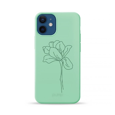 Чохол Pump Silicone Minimalistic Case for iPhone 12 mini Bloom Flower # - цена, характеристики, отзывы, рассрочка, фото 1