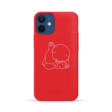 Чохол Pump Silicone Minimalistic Case for iPhone 12 mini Cat Balls # - цена, характеристики, отзывы, рассрочка, фото 1