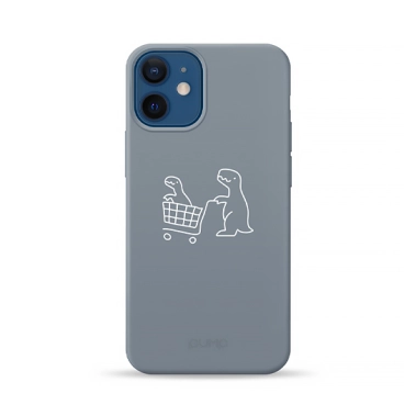 Чехол Pump Silicone Minimalistic Case for iPhone 12 mini Dino Market # - цена, характеристики, отзывы, рассрочка, фото 1