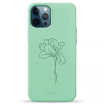Чохол Pump Silicone Minimalistic Case for iPhone 12 Pro Max Bloom Flower #