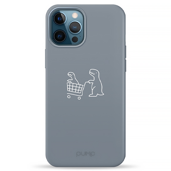 Чехол Pump Silicone Minimalistic Case for iPhone 12 Pro Max Dino Market # - цена, характеристики, отзывы, рассрочка, фото 1