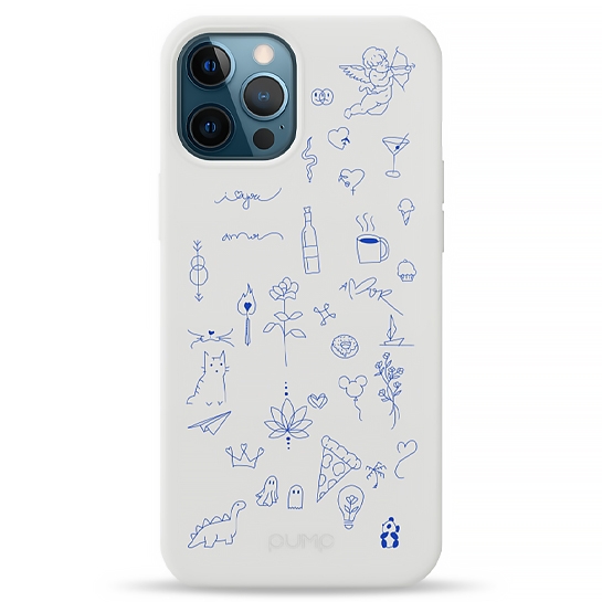 Чехол Pump Silicone Minimalistic Case for iPhone 12 Pro Max Ink # - цена, характеристики, отзывы, рассрочка, фото 1