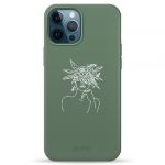 Чехол Pump Silicone Minimalistic Case for iPhone 12 Pro Max Flowerhat #
