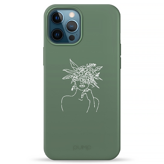 Чохол Pump Silicone Minimalistic Case for iPhone 12 Pro Max Flowerhat # - цена, характеристики, отзывы, рассрочка, фото 1