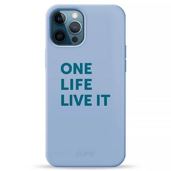Чохол Pump Silicone Minimalistic Case for iPhone 12 Pro Max One Life #