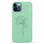 Чохол Pump Silicone Minimalistic Case for iPhone 12/12 Pro Bloom Flower #