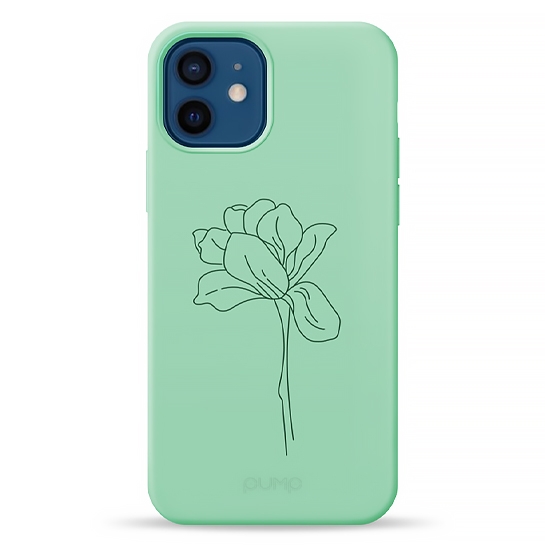 Чехол Pump Silicone Minimalistic Case for iPhone 12/12 Pro Bloom Flower # - цена, характеристики, отзывы, рассрочка, фото 2