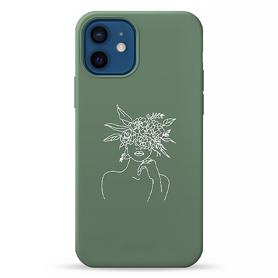 Чехол Pump Silicone Minimalistic Case for iPhone 12/12 Pro Flowerhat # - цена, характеристики, отзывы, рассрочка, фото 2