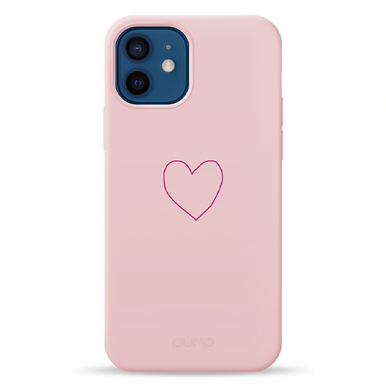 Чохол Pump Silicone Minimalistic Case for iPhone 12/12 Pro Krivoe Heart # - ціна, характеристики, відгуки, розстрочка, фото 2