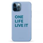 Чохол Pump Silicone Minimalistic Case for iPhone 12/12 Pro One Life #
