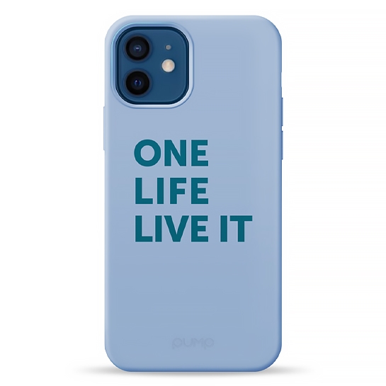 Чехол Pump Silicone Minimalistic Case for iPhone 12/12 Pro One Life # - цена, характеристики, отзывы, рассрочка, фото 2