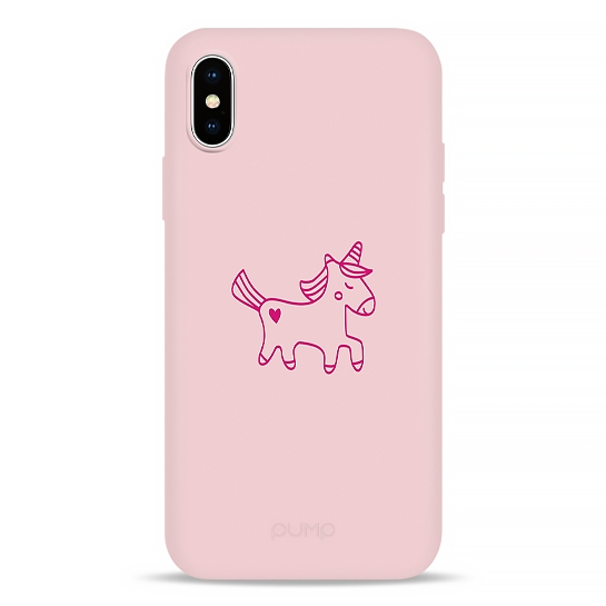 Чехол Pump Silicone Minimalistic Case for iPhone X/XS Unicorn # - цена, характеристики, отзывы, рассрочка, фото 1