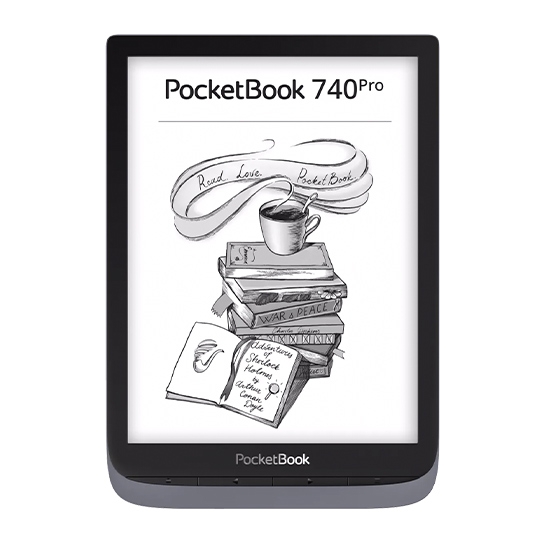 Электронная книга PocketBook 740 Pro Metallic Grey - цена, характеристики, отзывы, рассрочка, фото 1