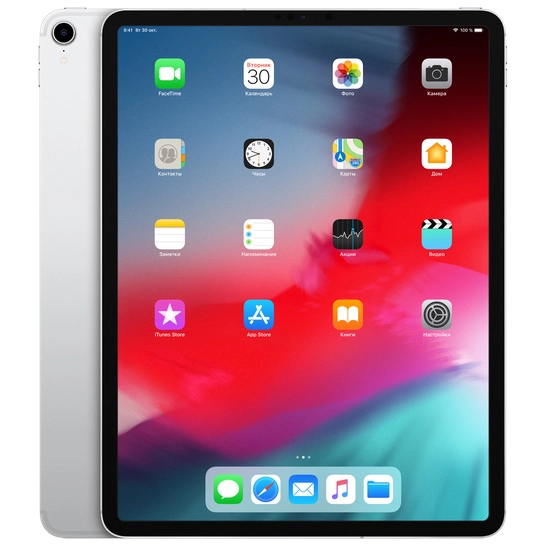 Б/У Планшет Apple iPad Pro 12.9" 512Gb Wi-Fi + 4G Silver 2018 (Идеальное)