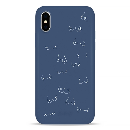 Чохол Pump Silicone Minimalistic Case for iPhone X/XS Sisi #