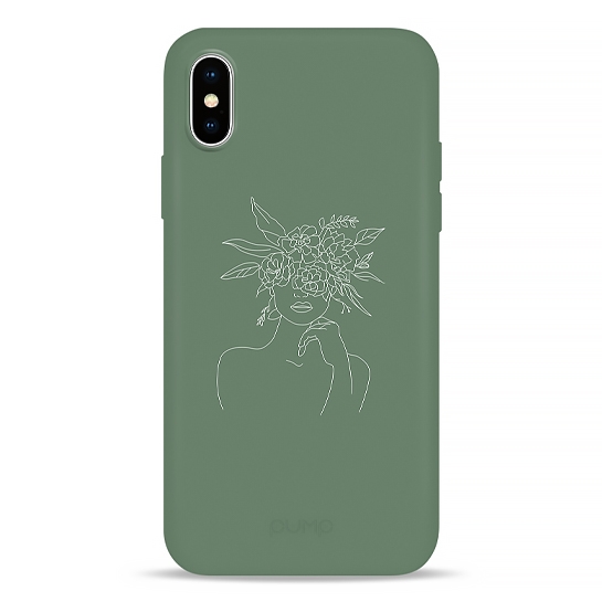 Чохол Pump Silicone Minimalistic Case for iPhone X/XS Flowerhat # - ціна, характеристики, відгуки, розстрочка, фото 1