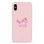 Чехол Pump Silicone Minimalistic Case for iPhone XR Unicorn #