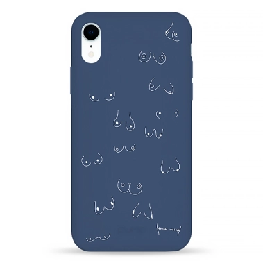 Чохол Pump Silicone Minimalistic Case for iPhone XR Sisi # - цена, характеристики, отзывы, рассрочка, фото 1