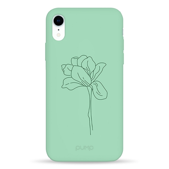 Чохол Pump Silicone Minimalistic Case for iPhone XR Bloom Flower # - ціна, характеристики, відгуки, розстрочка, фото 1
