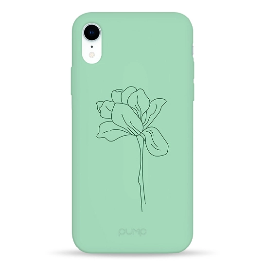 Чохол Pump Silicone Minimalistic Case for iPhone XR Bloom Flower #