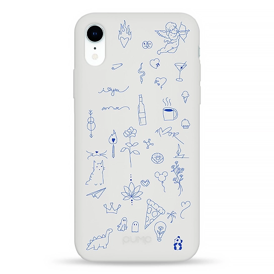 Чохол Pump Silicone Minimalistic Case for iPhone XR Ink #