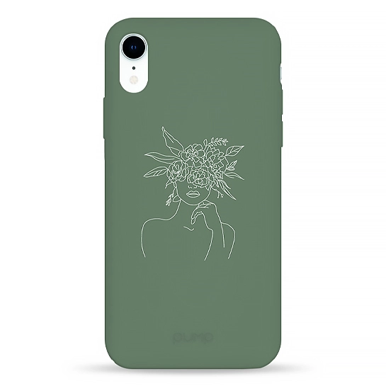 Чехол Pump Silicone Minimalistic Case for iPhone XR Flowerhat #