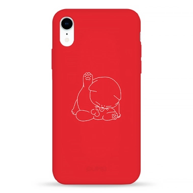 Чехол Pump Silicone Minimalistic Case for iPhone XR Cat Balls # - цена, характеристики, отзывы, рассрочка, фото 1