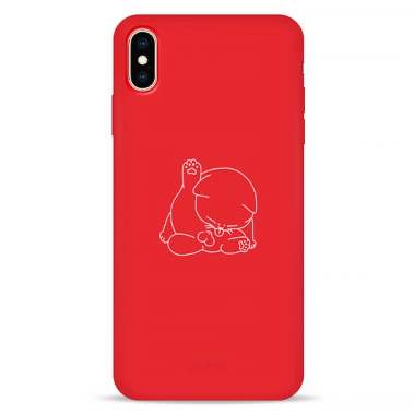 Чехол Pump Silicone Minimalistic Case for iPhone XS Max Cat Balls # - цена, характеристики, отзывы, рассрочка, фото 1