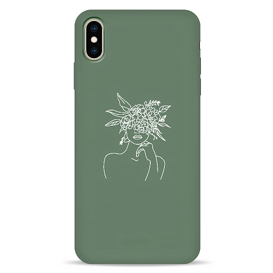 Чехол Pump Silicone Minimalistic Case for iPhone XS Max Flowerhat #