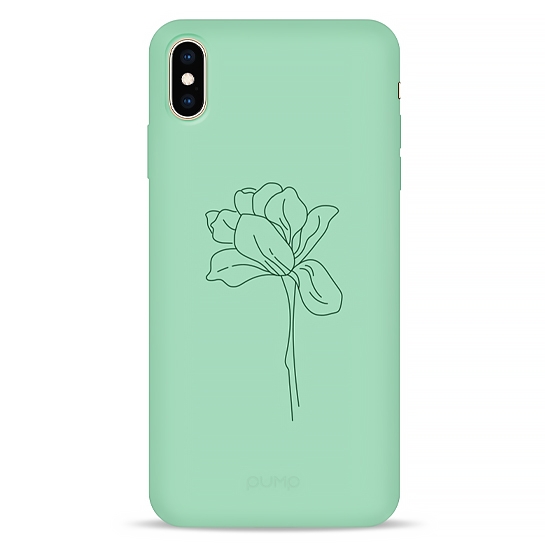 Чехол Pump Silicone Minimalistic Case for iPhone XS Max Bloom Flower # - цена, характеристики, отзывы, рассрочка, фото 1