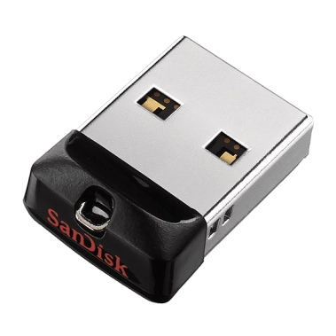 Флеш пам'ять Sandisk USB 2.0 Cruzer Fit 32GB Black - цена, характеристики, отзывы, рассрочка, фото 1