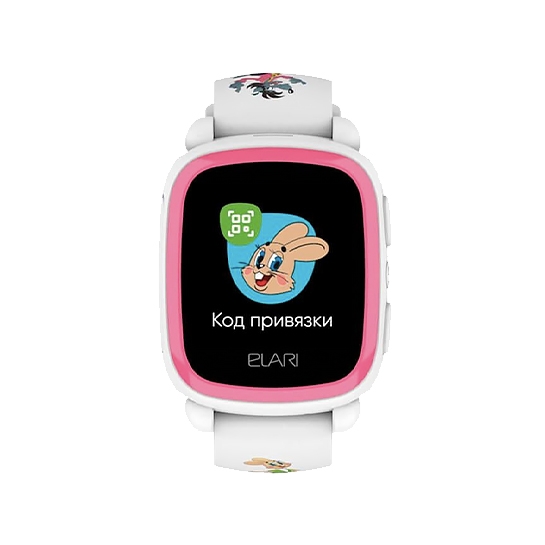 Дитячий смарт-годинник Elari KidPhone NyPogodi White - ціна, характеристики, відгуки, розстрочка, фото 2