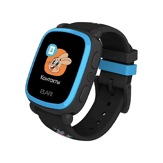 Детские смарт-часы Elari KidPhone NyPogodi Black - цена, характеристики, отзывы, рассрочка, фото 1