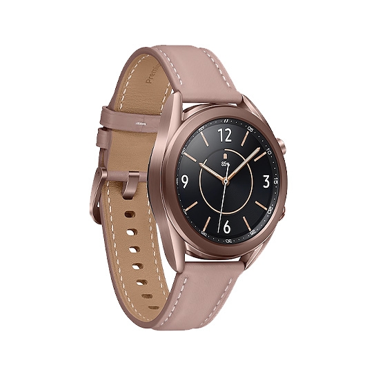 Смарт-годинник Samsung Galaxy Watch 3 + LTE 41mm Stainless Steel Mystic Bronze - ціна, характеристики, відгуки, розстрочка, фото 3