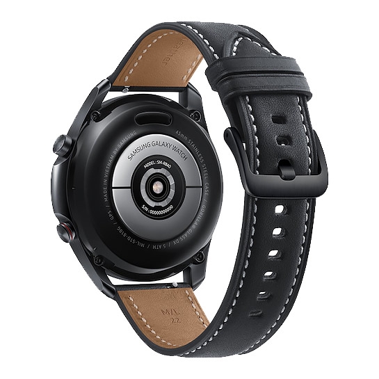 Смарт-годинник Samsung Galaxy Watch 3 + LTE 45mm Mystic Black - ціна, характеристики, відгуки, розстрочка, фото 4