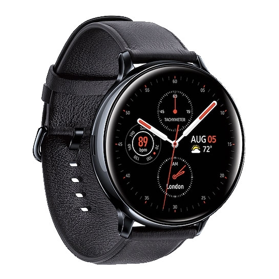 Смарт-годинник Samsung Galaxy Watch Active 2 + LTE 44mm Black Stainless Steel - ціна, характеристики, відгуки, розстрочка, фото 3