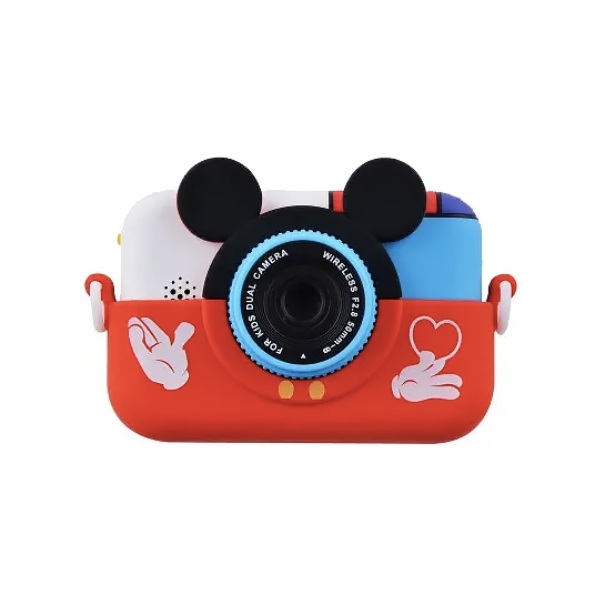 Дитячий Цифровий Фотоапарат Smart Kids Cam TOY 9 PLUS Mickey Mouse Red - ціна, характеристики, відгуки, розстрочка, фото 1