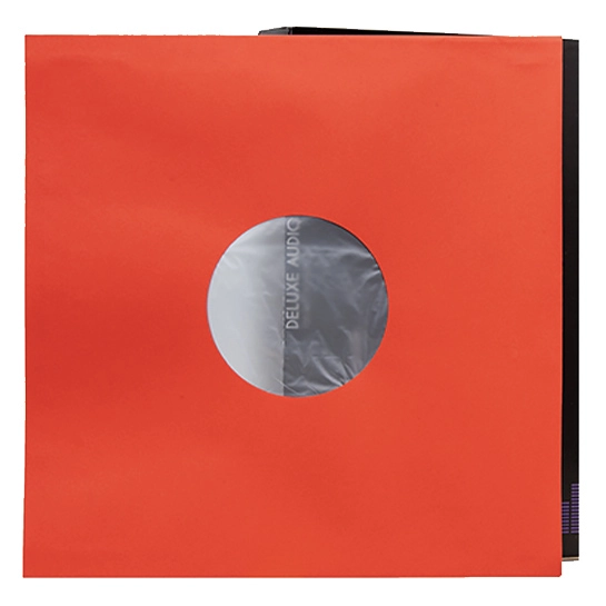 Антистатические конверты Audio Anatomy Deluxe для 12" пластинок Red