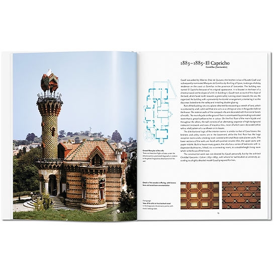 Книга Taschen Maria Antonietta Crippa, Peter Gossel: Gaudi - цена, характеристики, отзывы, рассрочка, фото 2