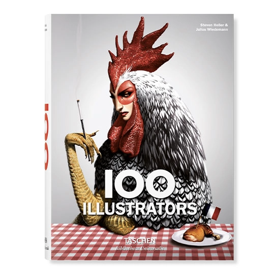 Книга Taschen Steven Heller, Julius Wiedemann: 100 Illustrators