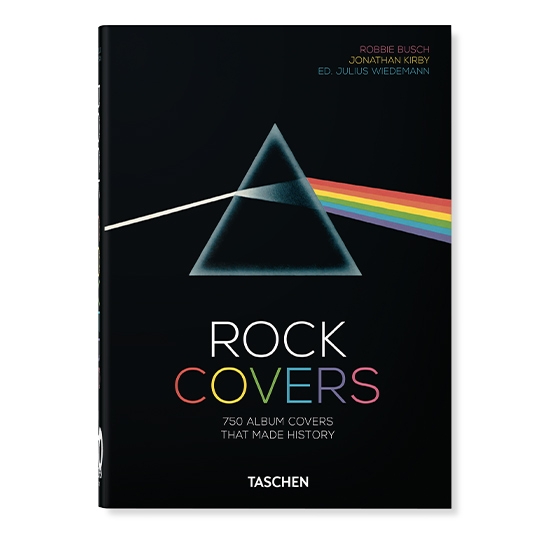 Книга Taschen Robbie Busch, Jonathan Kirby: Rock Covers (40th Ed.) - ціна, характеристики, відгуки, розстрочка, фото 1