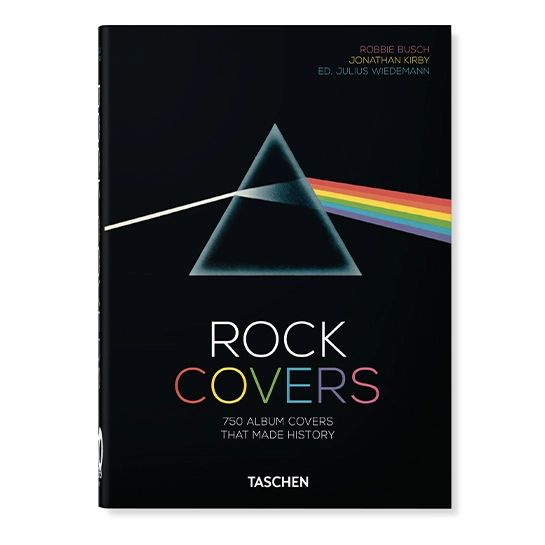 Книга Taschen Robbie Busch, Jonathan Kirby: Rock Covers (40th Ed.)