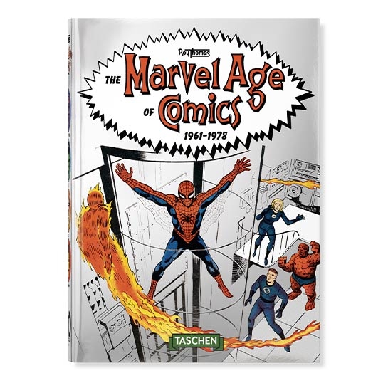 Книга Taschen Roy Thomas: The Marvel Age of Comics 1961–1978 (40th Ed.) - цена, характеристики, отзывы, рассрочка, фото 1