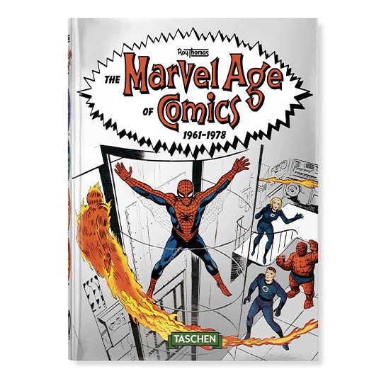 Книга Taschen Roy Thomas: The Marvel Age of Comics 1961-1978 (40th Ed.)
