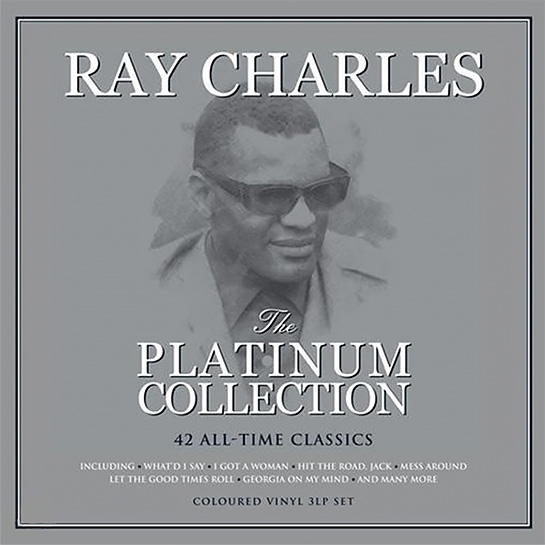 Вінілова платівка Ray Charles - The Platinum Collection (White Vinyl) - ціна, характеристики, відгуки, розстрочка, фото 1