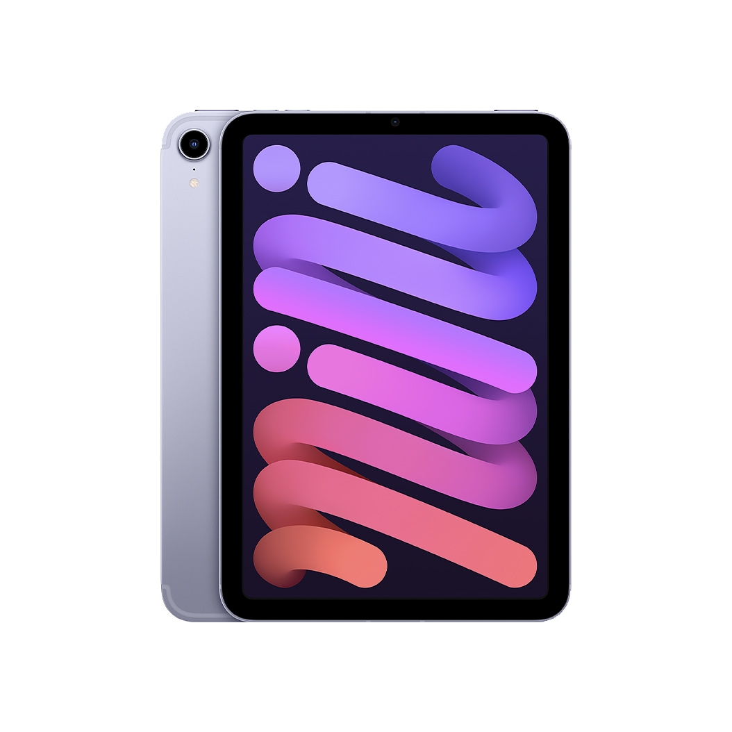 Планшет Apple iPad mini 6 Retina 64Gb Wi-Fi + 5G Purple 2021 - ціна, характеристики, відгуки, розстрочка, фото 1